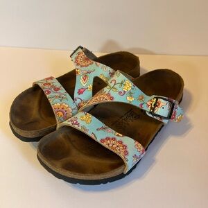 Birkenstock Birk’s Floral Arizona Sandals women size 9